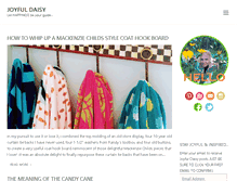 Tablet Screenshot of joyfuldaisy.com
